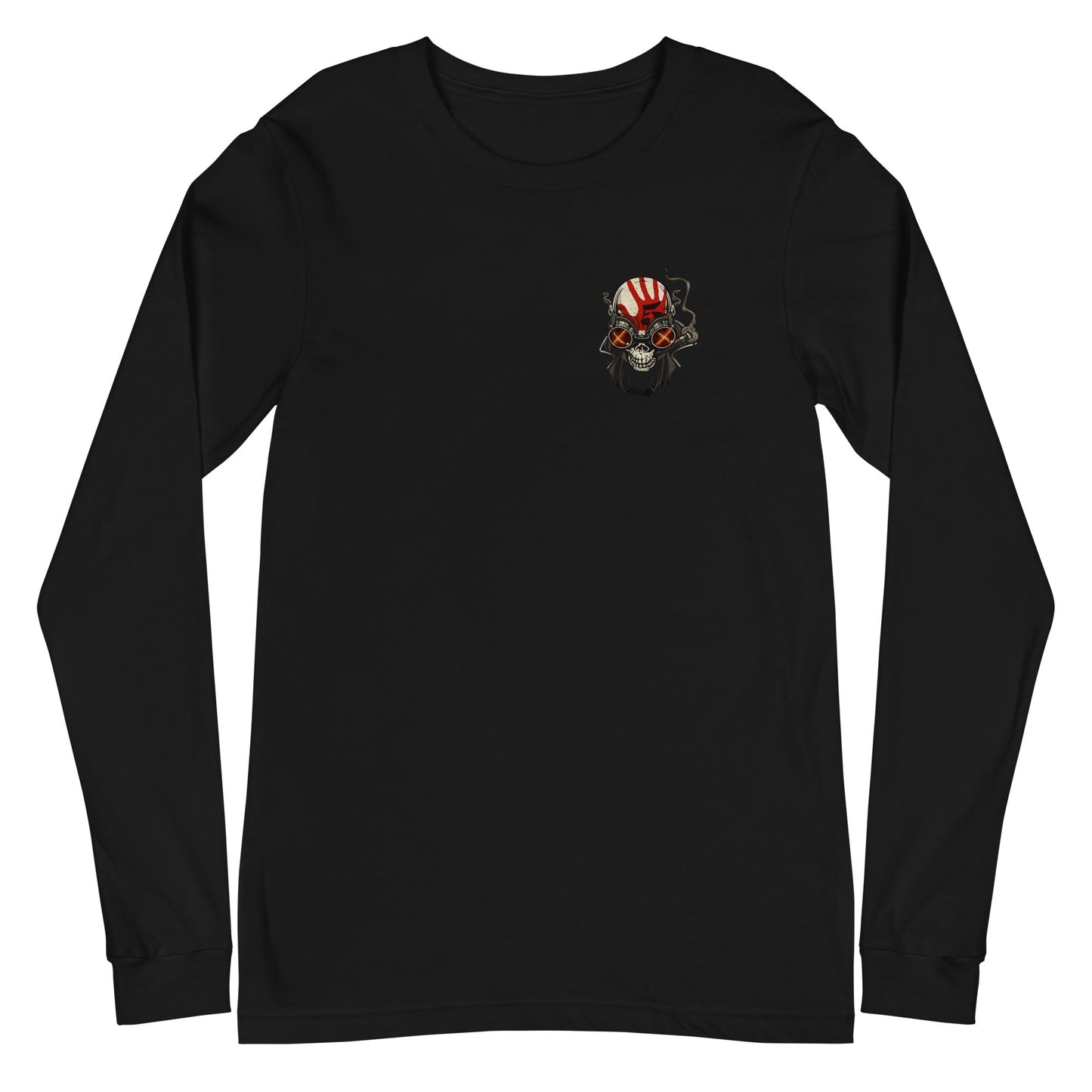 Five Finger Death Punch - Small Skull Long Sleeve T-Shirt Style001