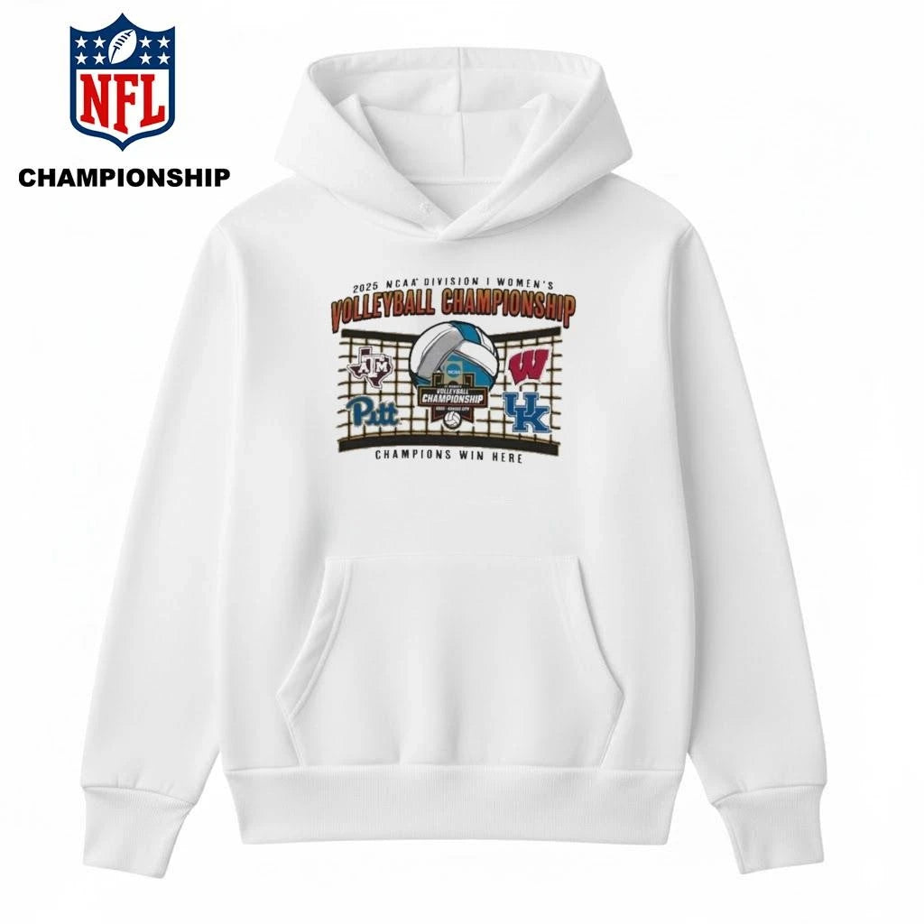 Final Four 2025 NCAA Division I Women’s Volleyball Championship Champions Win Here Shirt
