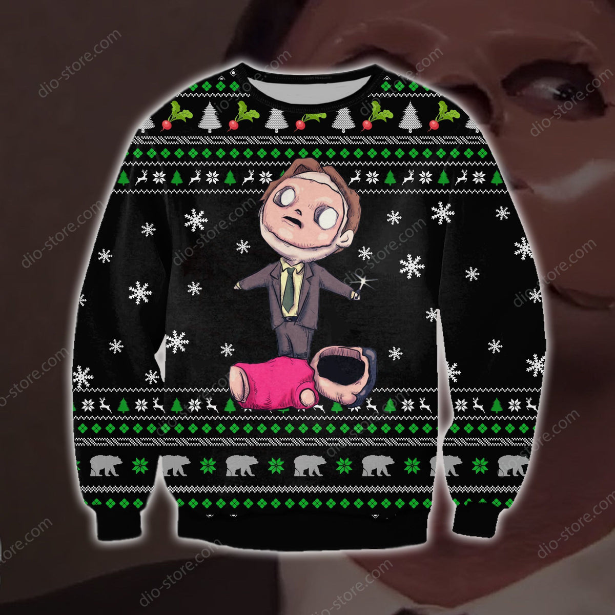 First Aid Training Knitting Pattern 3D Print Ugly Sweater