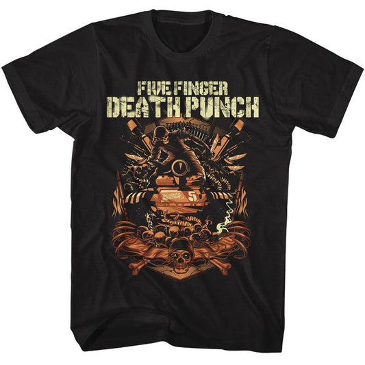 Five Finger Death Punch - Tank Top Boyfriend Tee