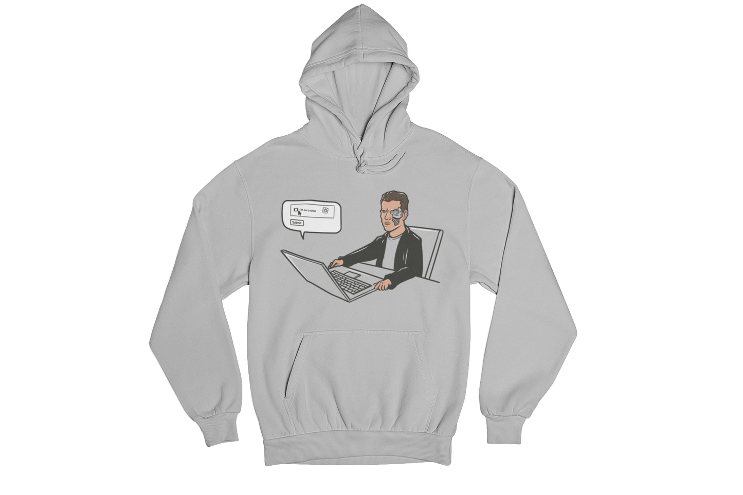 I'm Not A Robot Hoodie Style001