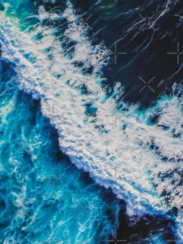 Blue Ocean Waves by StarsForgers