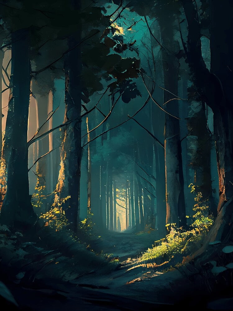 The Night Forest by CosmicScare10