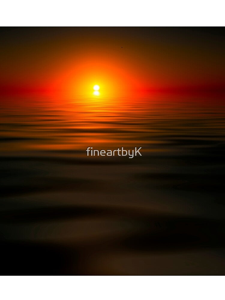 Ocean Sunrise by fineartbyK