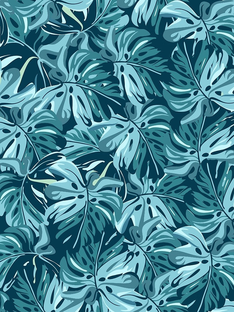 Nature Leaves Pattern Design by VividBubble
