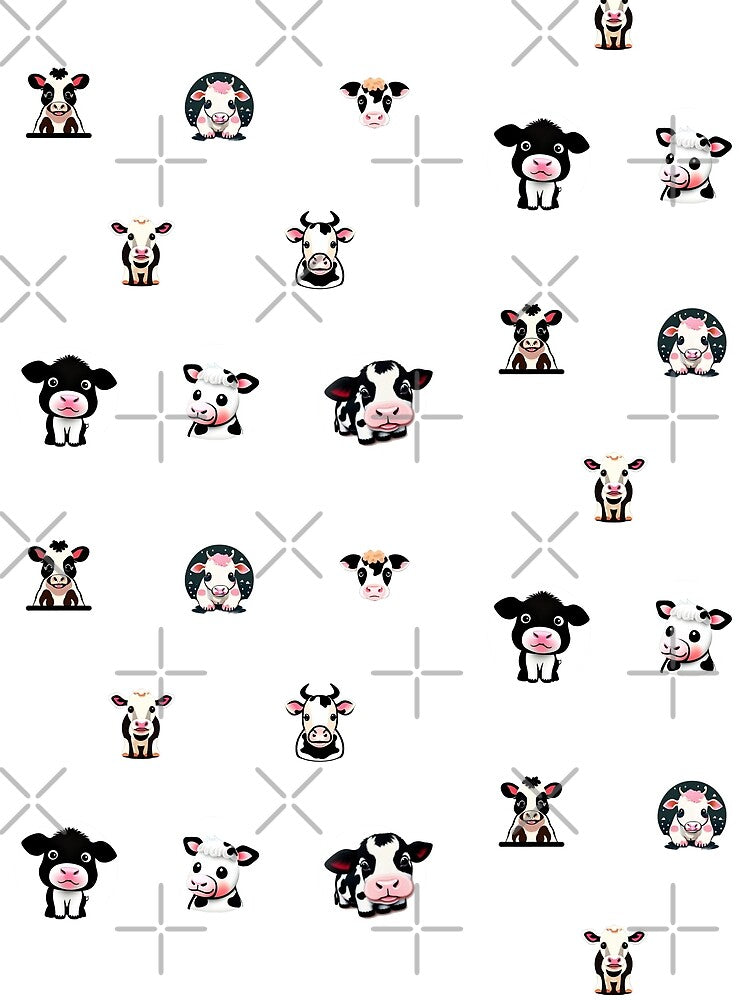 Cow Stickers and Cow Backpacks - Baby Moos Collection by Imaginarium Depot - ImaginariumDepot.us
