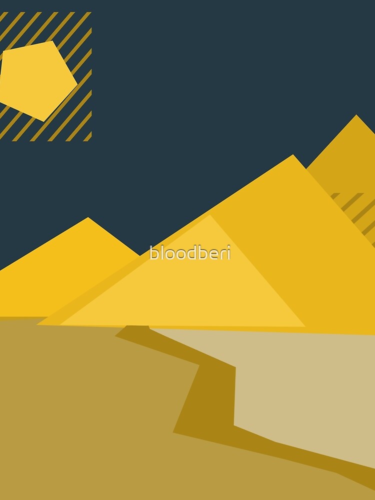 Landscape Art of a Desert by bloodberi