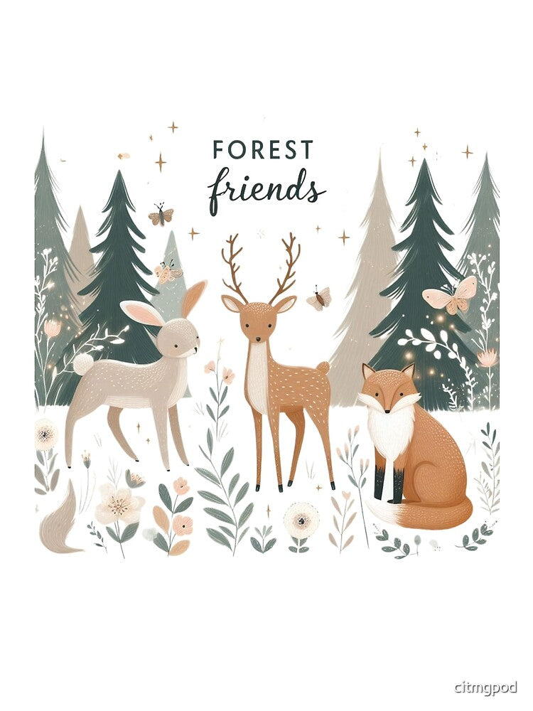 Animal friends of the forest by citmgpod