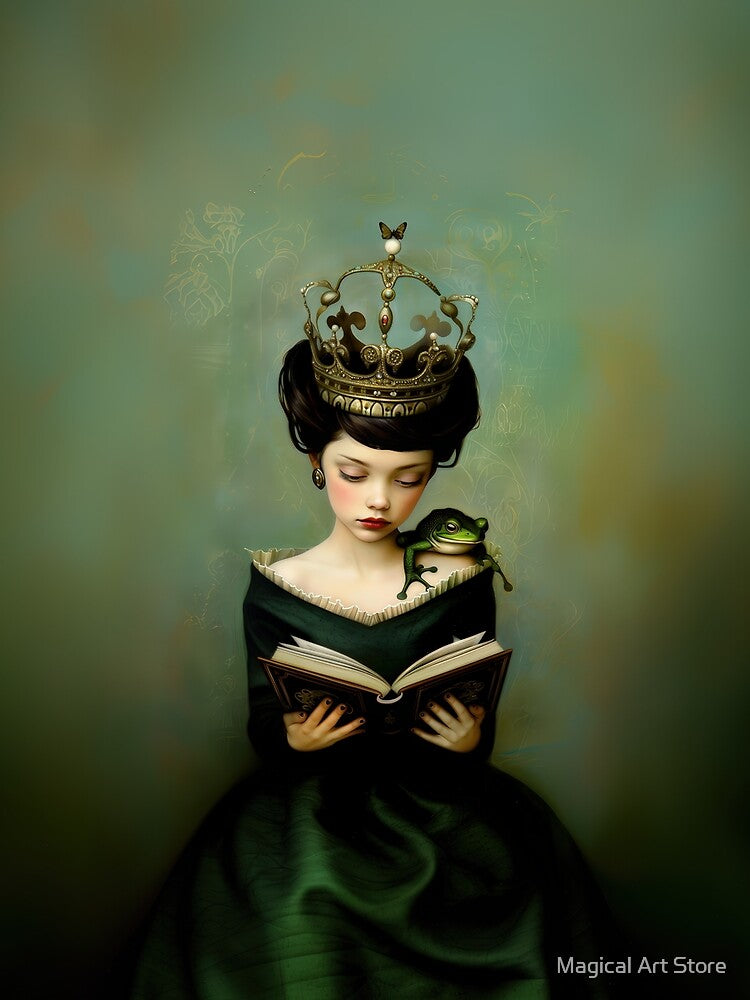 Princess and a frog by Magical Art Store