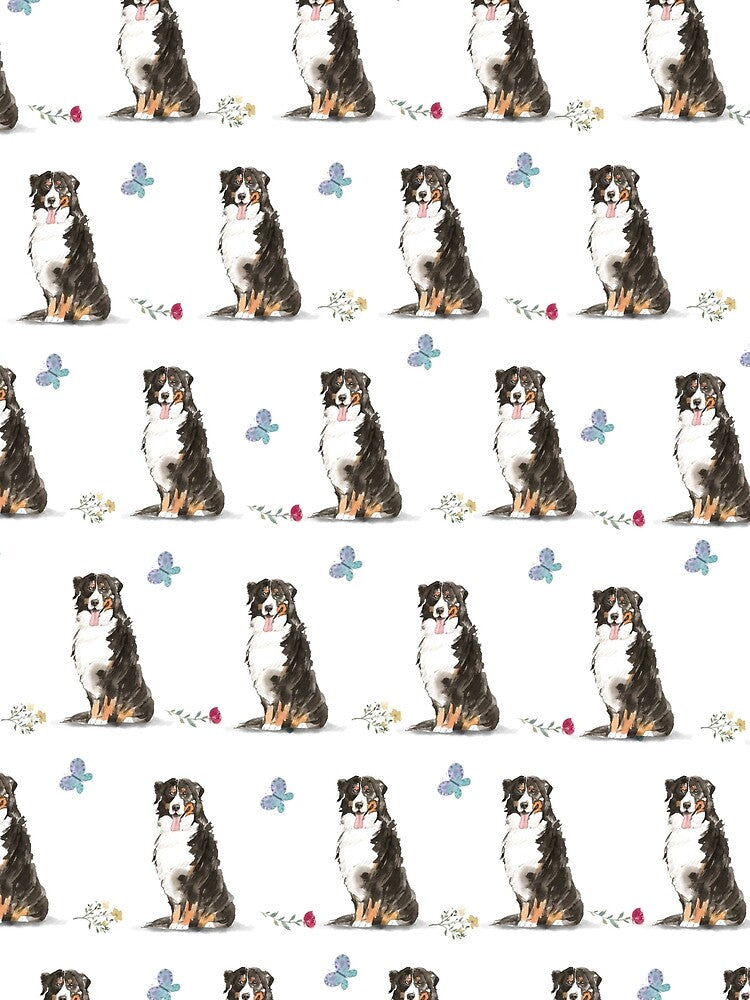 Cute Bernese Mountain Dog by beastieboutique
