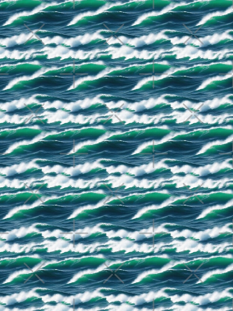 Seamless ocean background 20 by hendrikspix
