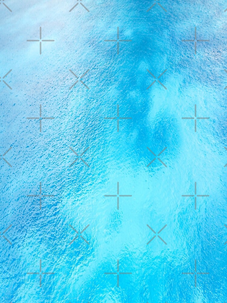 Gentle Blue Ocean Waves by aventi24