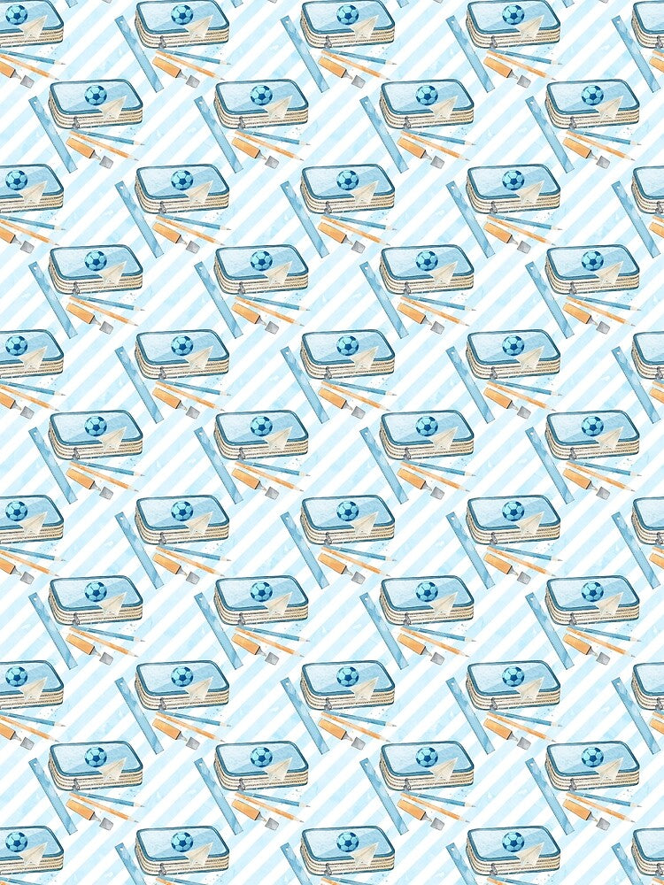 Back To School Soccer by PatternLandia