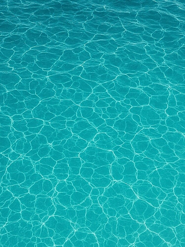 Deep Blue Crystal Ocean - Water Pattern by Ocean's ⭐⭐⭐⭐⭐