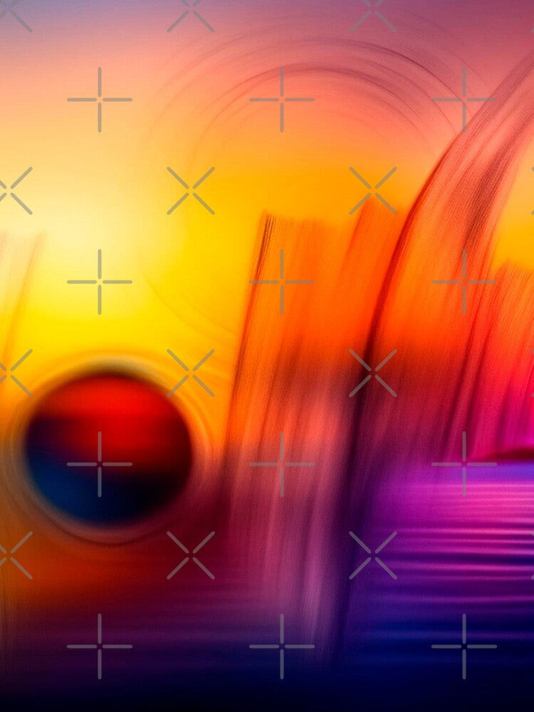 Abstract Colorful Geometric Shapes by Christy Mandeville