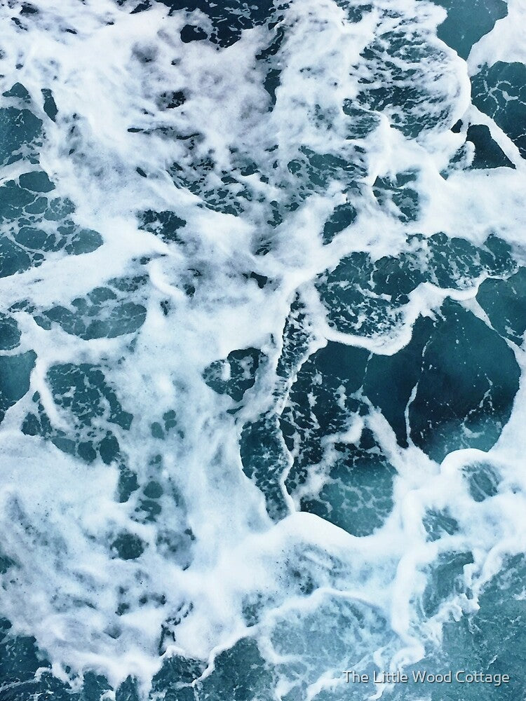 Ocean Waves by The Little Wood Cottage
