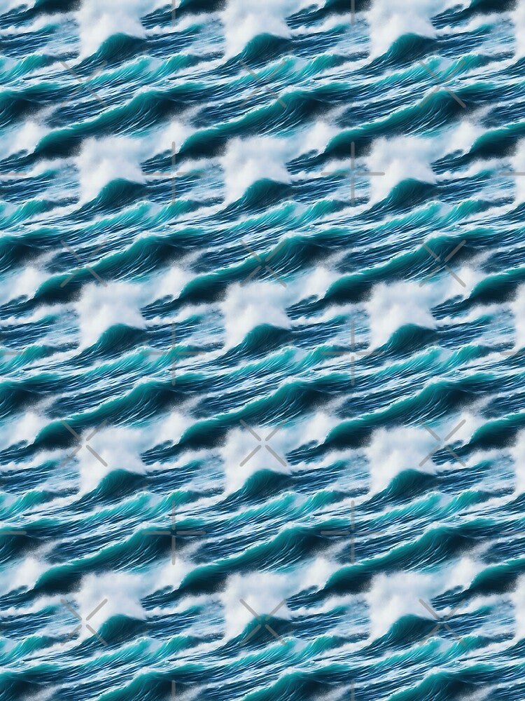 Seamless ocean background 19 by hendrikspix
