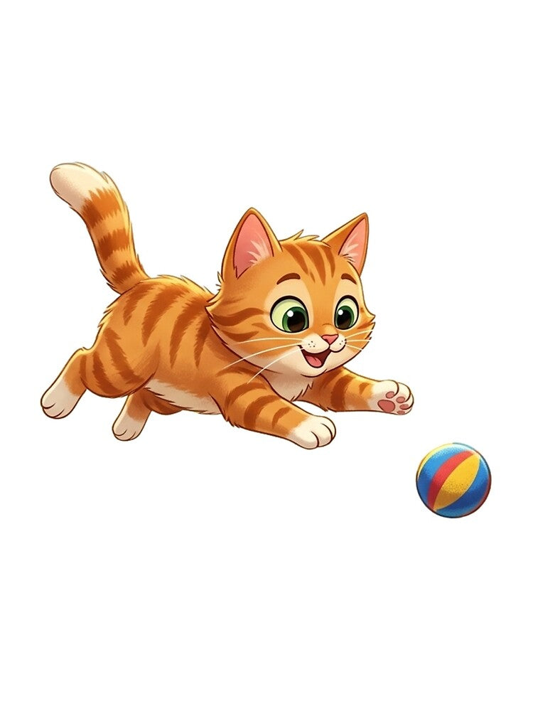 Feline Ballplayer playing by Anthuank
