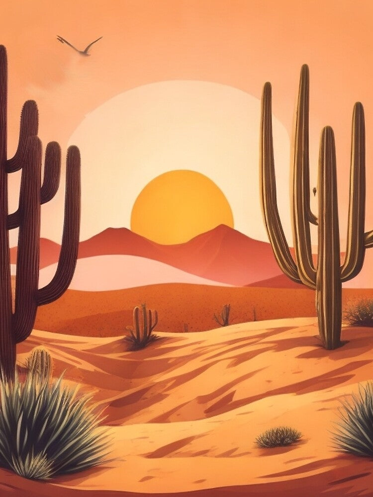 Desert Sunset by Majesty19