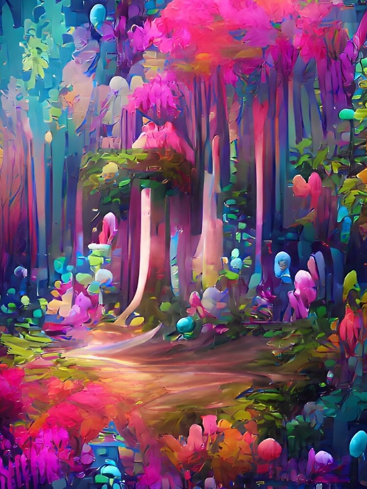 Colorful Forest by banjoe47