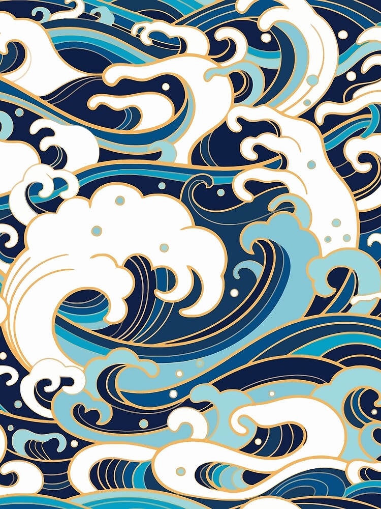 pattern of ocean waves by zaher97