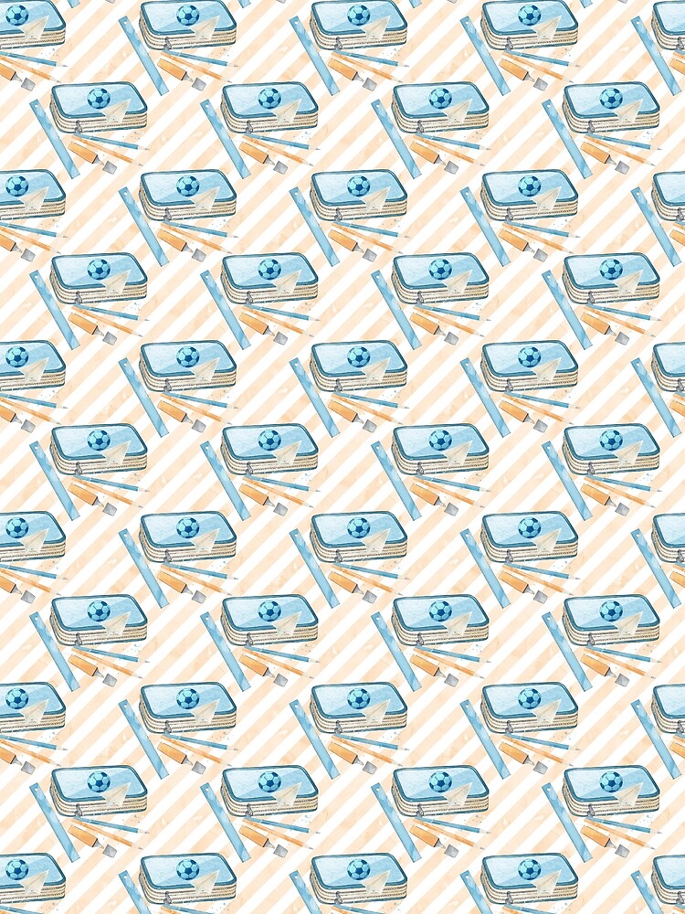 Back To School Soccer & Studying by PatternLandia