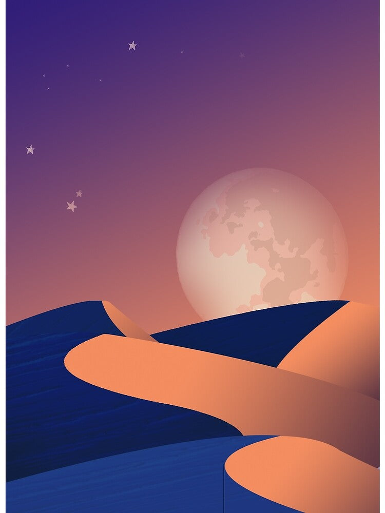 Lunar Desert by Artemixtravel