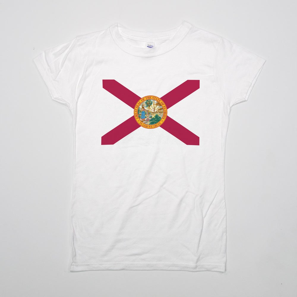Florida Flag Full Color Women's T-Shirt