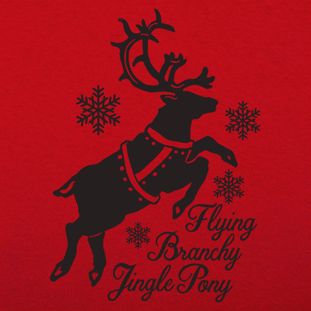 Flying Branchy Jingle Pony Women's T-Shirt