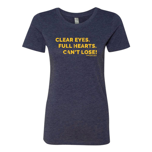 Friday Night Lights Clear Eyes WomenÃ¢â‚¬â„¢s Vintage Tri-Blend Short Sleeve T-Shirt