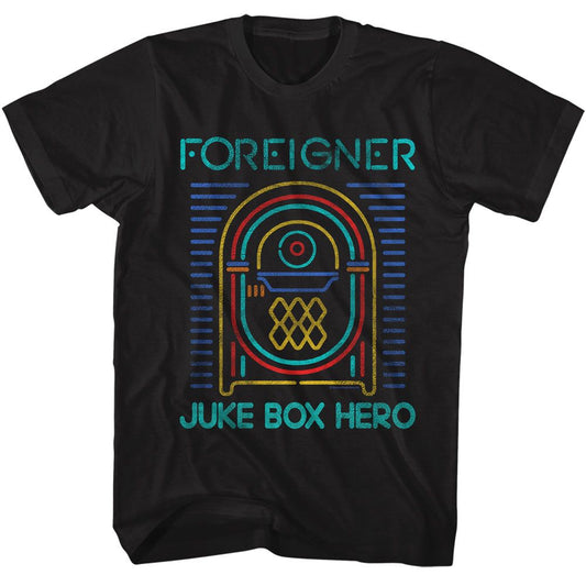 Foreigner - Juke Box Hero Boyfriend Tee
