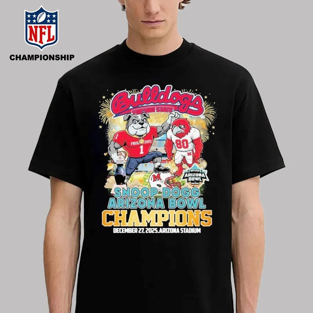 Fresno State Bulldogs Arizona Bowl Champions Shirt