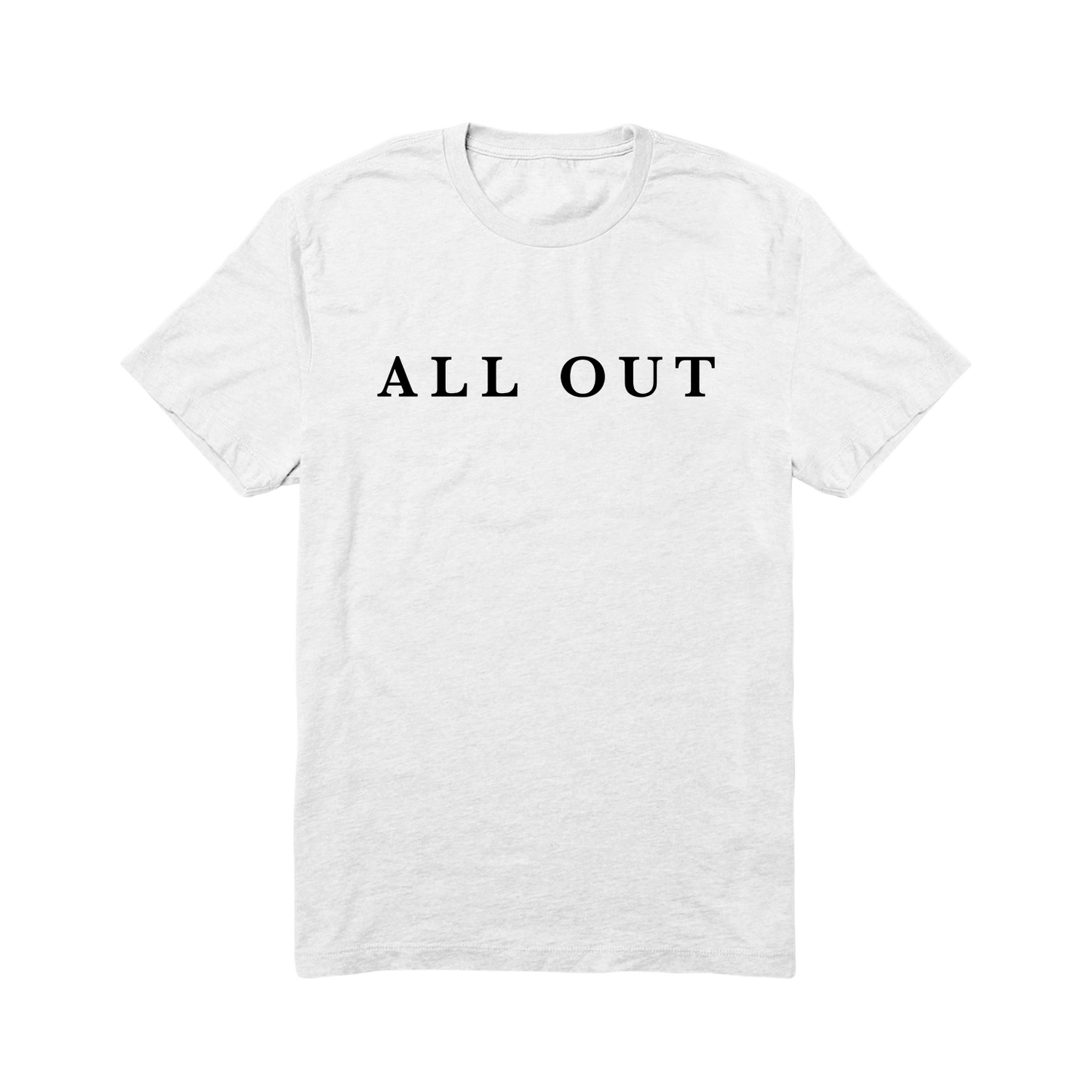 All Out Tracklist Tee
