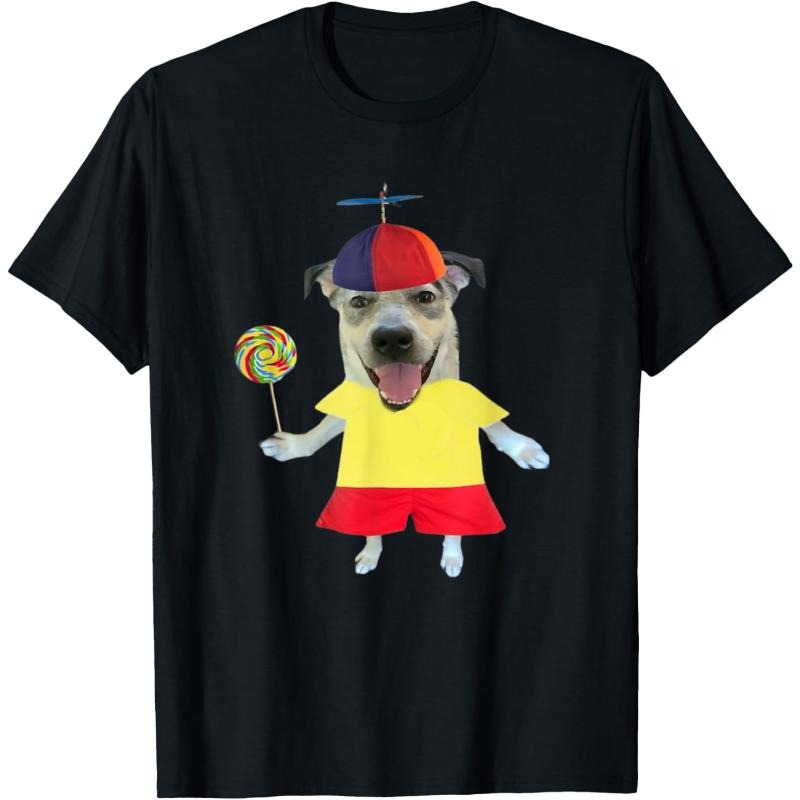 funny silly dog with lollipop meme T-Shirt for Men Women Hoodie, Sweatshirt | UrbanDripWear.com