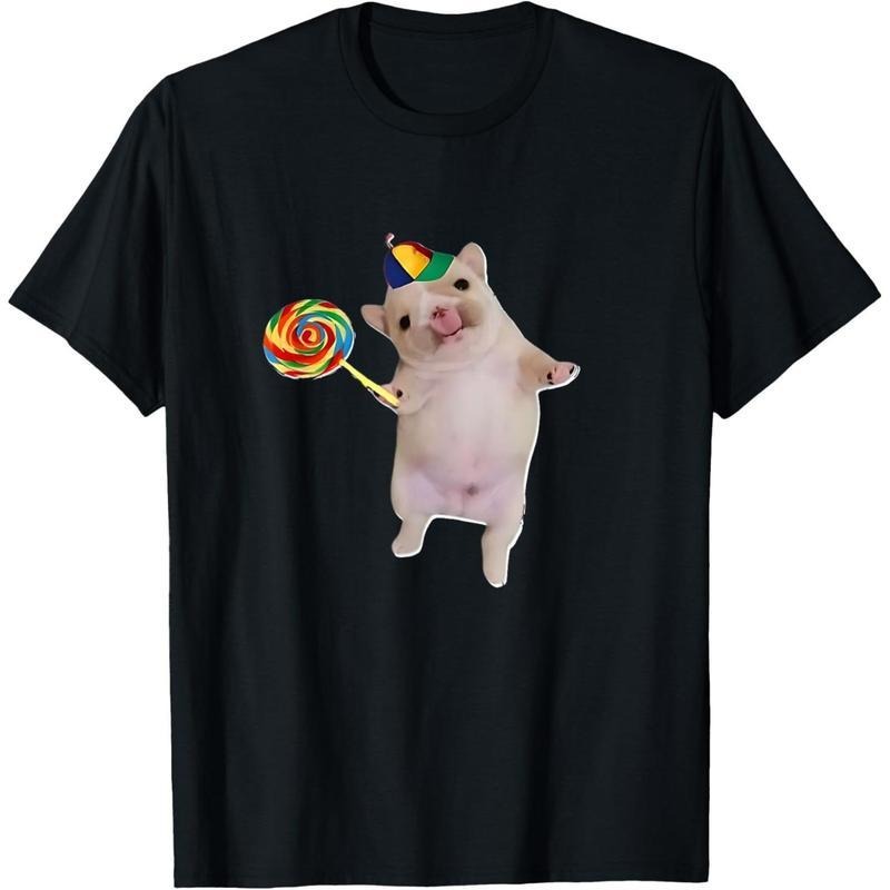 funny silly dog with lollipop meme T-Shirt Hoodie, Sweatshirt | UrbanDripWear.com