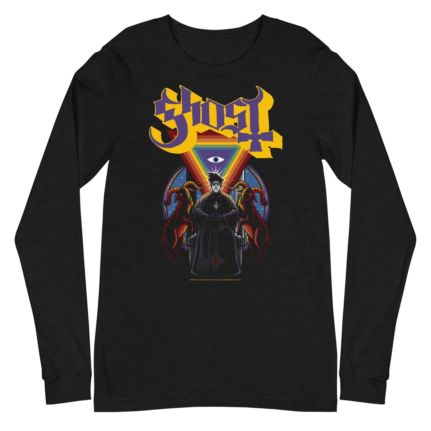 Ghost - Eye of Providence Long Sleeve T-Shirt Style001