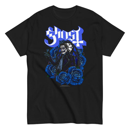 Ghost - Blue Roses T-Shirt Style001
