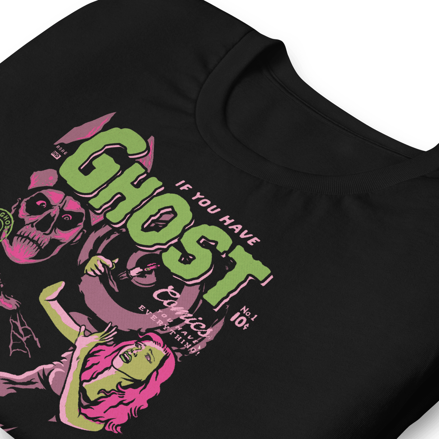 Ghost Comics Vintage T-Shirt Style001