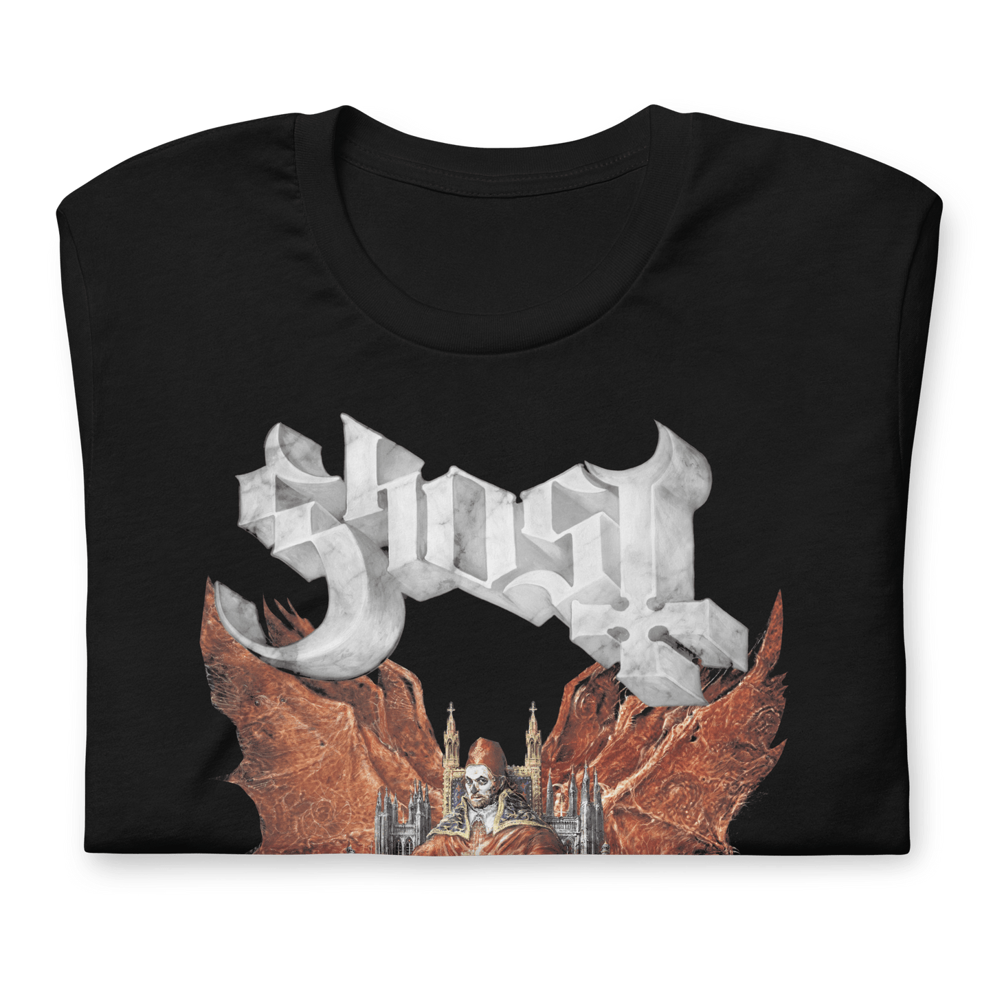 Ghost - Gilded Logo T-Shirt Style001
