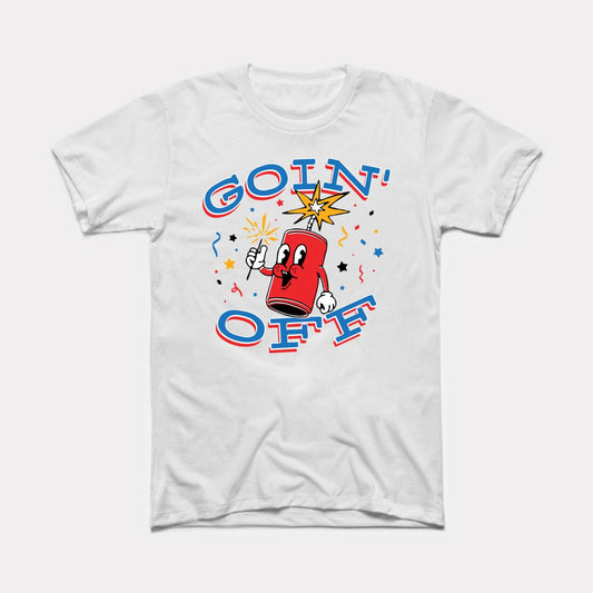 Goin' Off Adult Unisex Tee