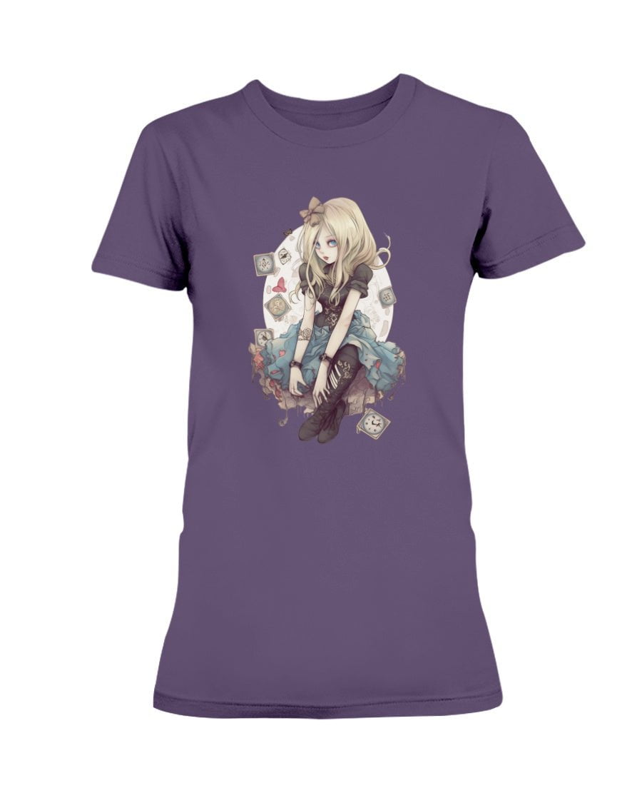 Gothic Inked Alice in Wonderland 2 Women's T-Shirt