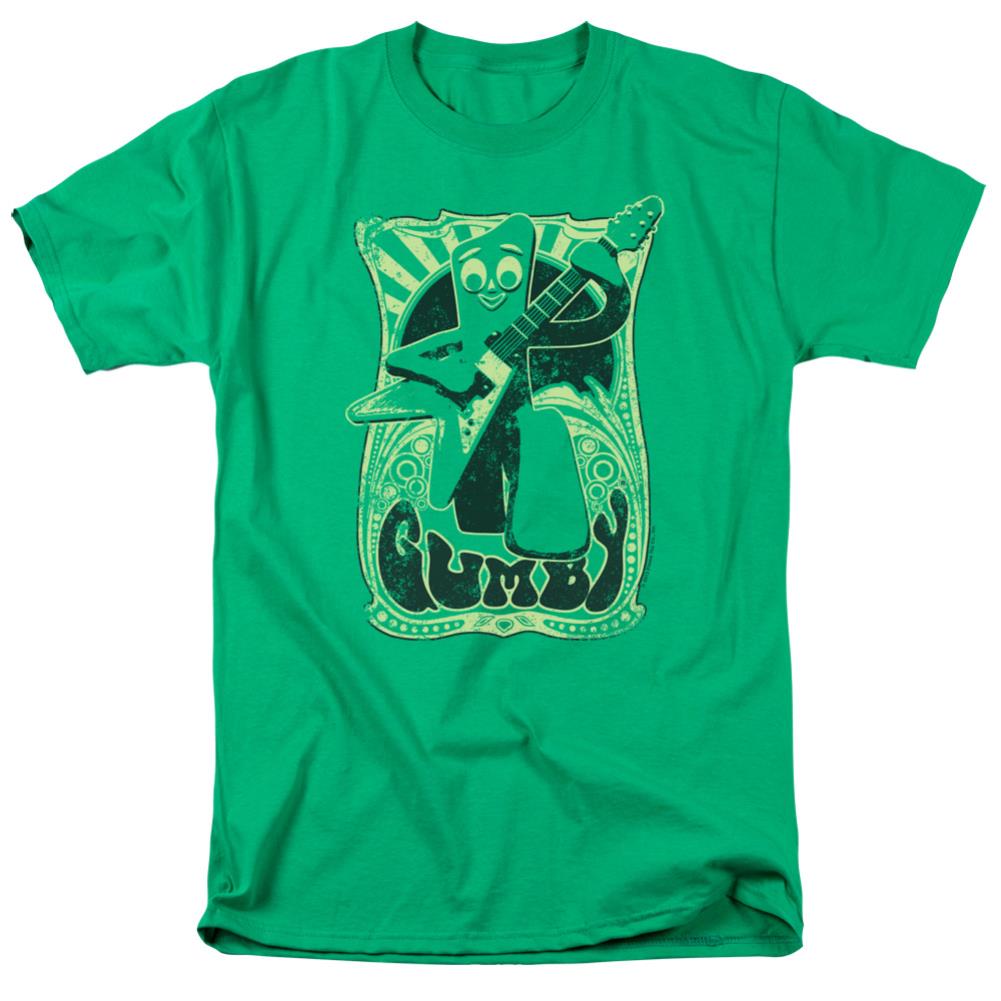 Gumby Vintage Rock Poster T-Shirt
