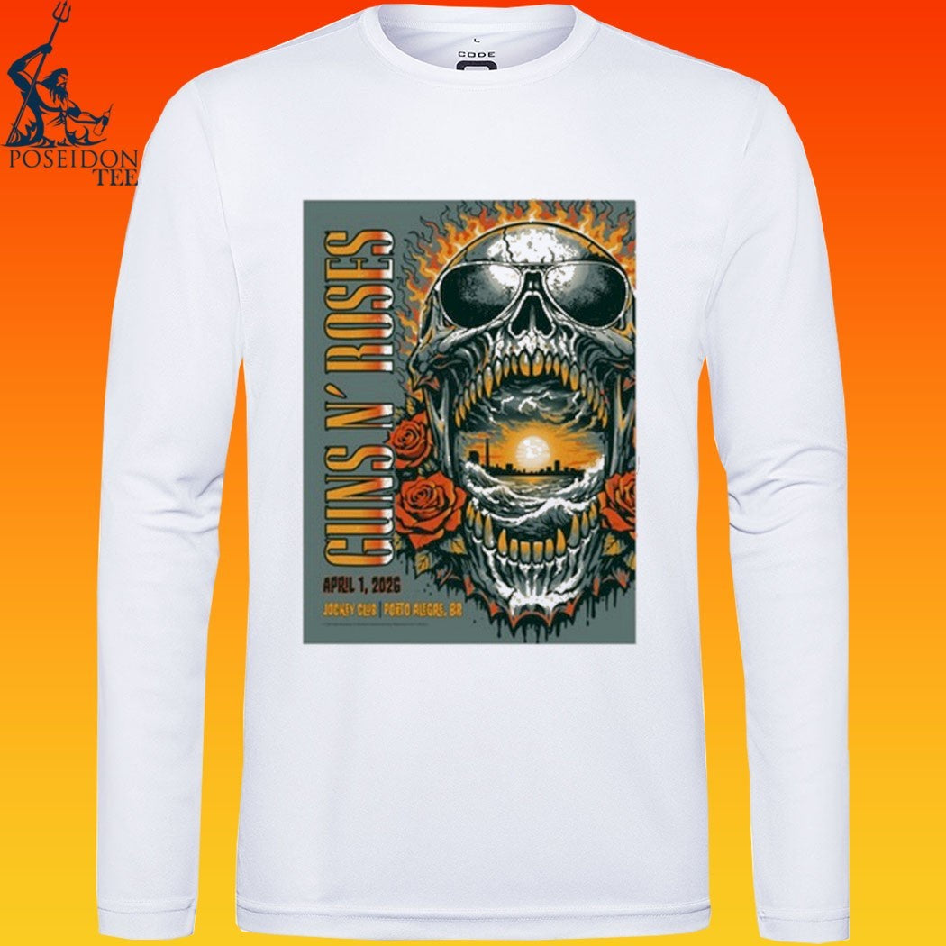 Guns N’ Roses 1.4.2026 Rs Jockey Club T-shirt