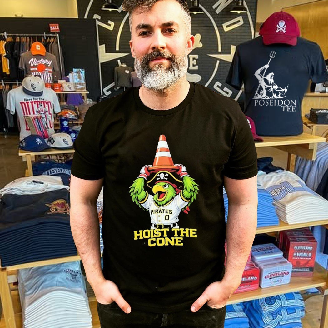 Hoist The Cone Mascot Pittsburgh Baseball T-shirt