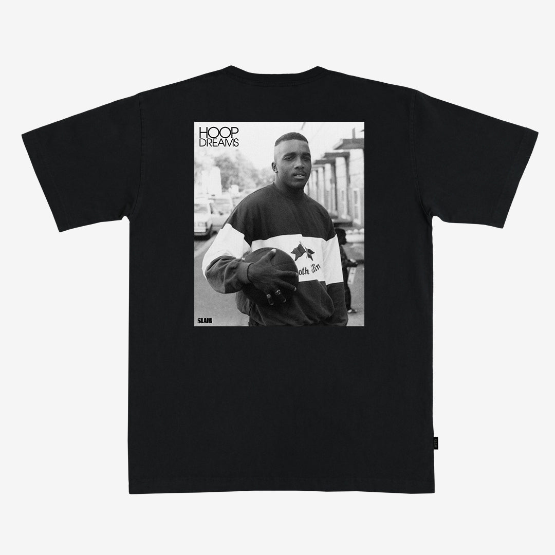Hoop Dreams William Gates Photo Heavy Tee