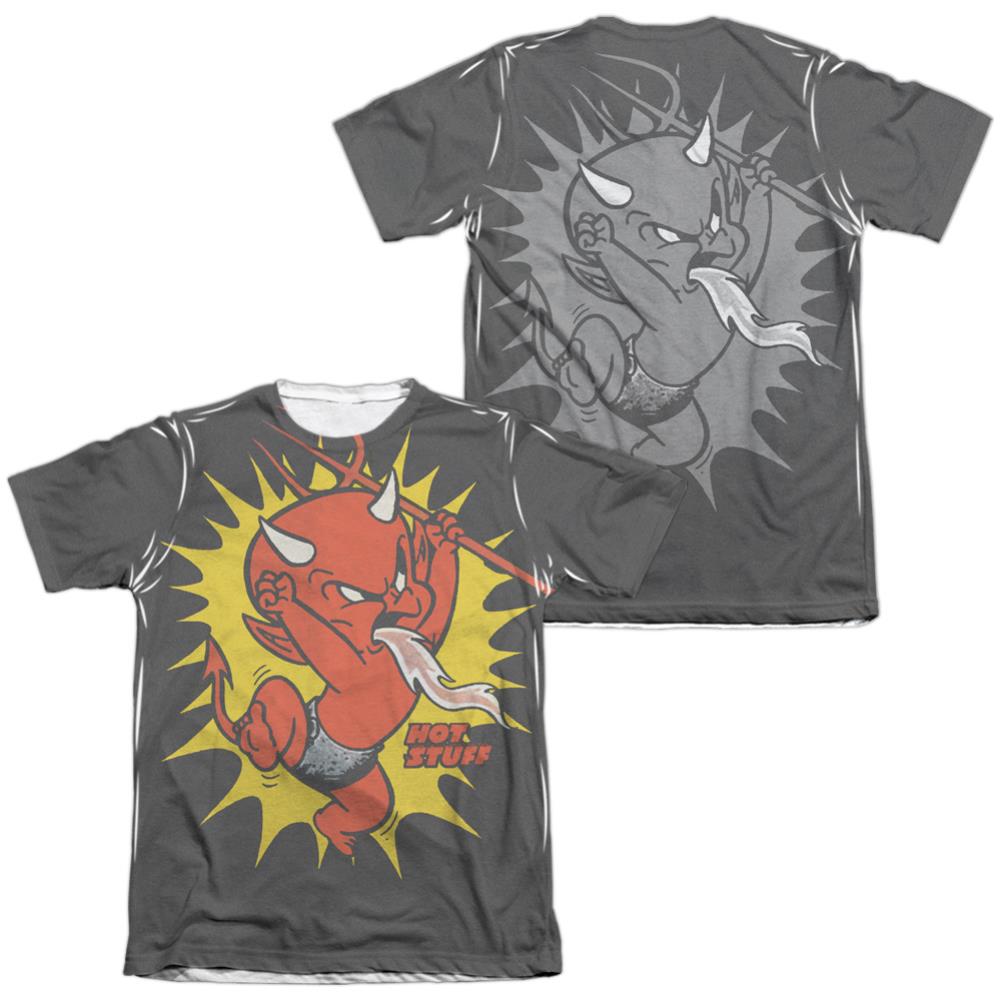 Hot Stuff Heated (Front/Back Print) T-Shirt