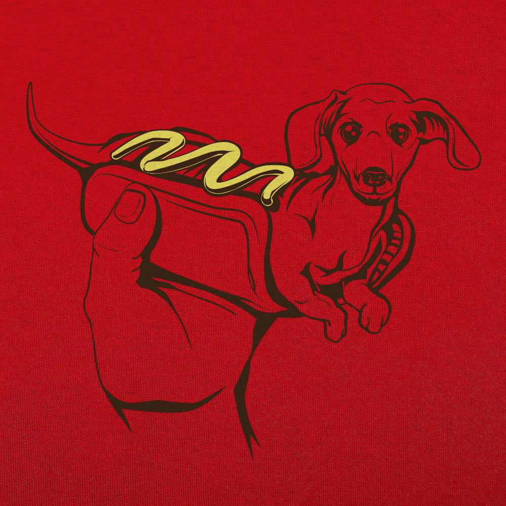 Hot Dog Dog Men's T-Shirt