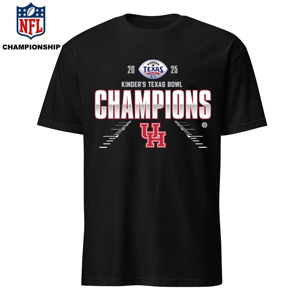 Houston Cougars 2025 Kinder’s Texas Bowl Champions Shirt