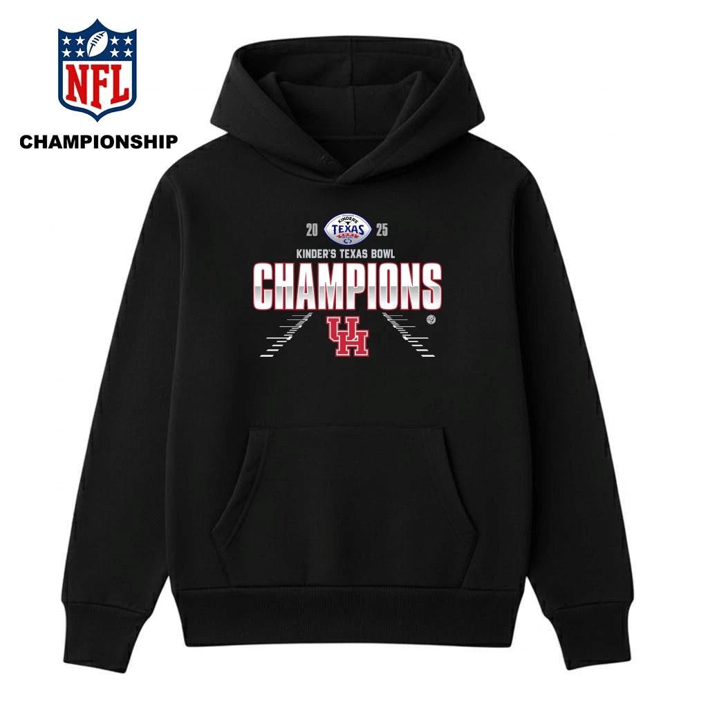 Houston Cougars 2025 Kinder’s Texas Bowl Champions Shirt