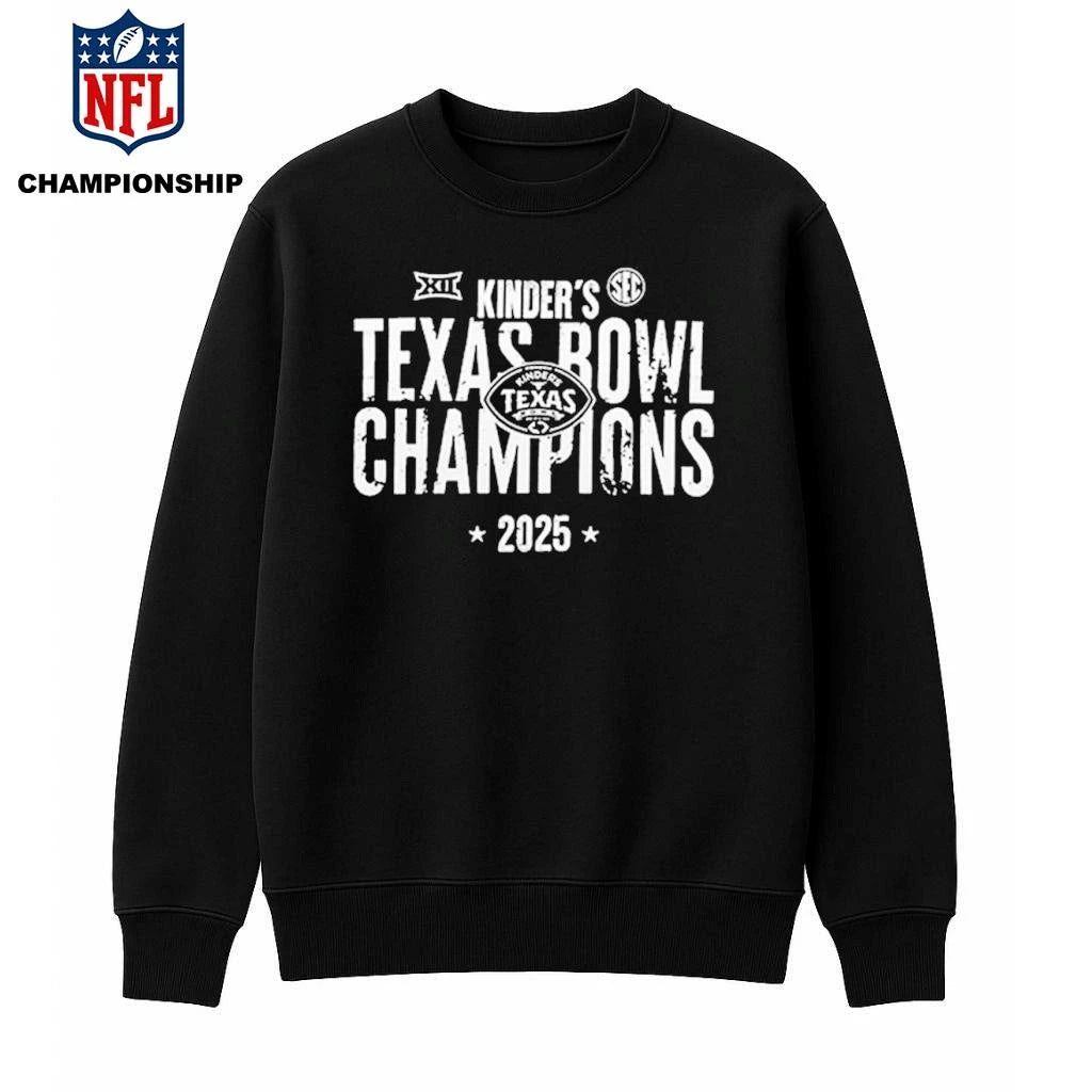 Houston Cougars Kinder’s Texas Bowl Champions 2025 Shirt